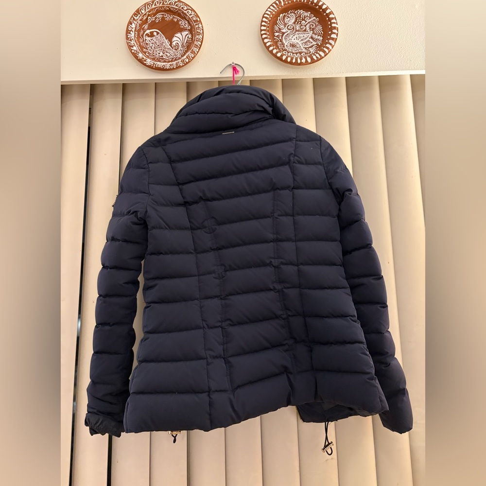 Guess Navy Quilted Puffer Jacket